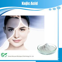 Material de iluminación de la piel del precio de fábrica 501-30-4 Acido de Kojic el 99%